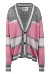 AMARANTO Amaranto - Cardigan - 461287 - Grigio/Rosa da donna
