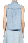 MO5CH1NO JEANS - MOSCHINO MO5CH1NO JEANS - Moschino - Camicia smanicata - 430107 - Denim da donna