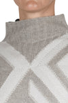 ALPHA STUDIO - Maglia - 461210 - Panna/Tortora da donna