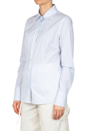 GRIFONI Grifoni - Camicia - 451092 - Bianco/Azzurro da donna