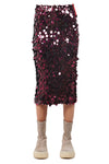 JUCCA Jucca - Gonna - 461663 - Bordeaux da donna