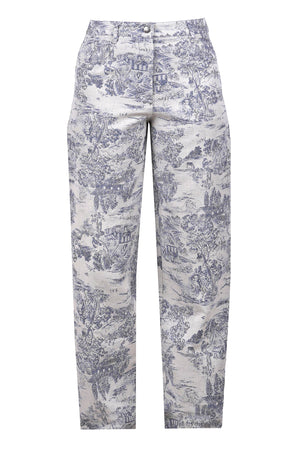 8PM 8pm - Pantalone - 470457 - Panna/Blu da donna