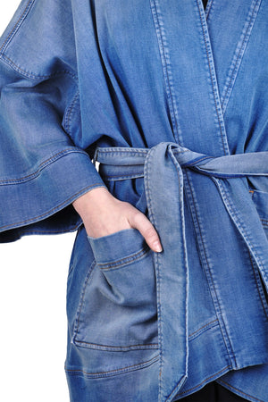 8PM 8pm - Giacca - 470494 - Denim da donna
