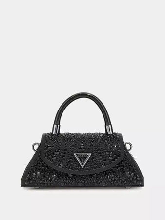 GUESS borsa a mano mini con cristalli Beauvoir art. HWXG9528780