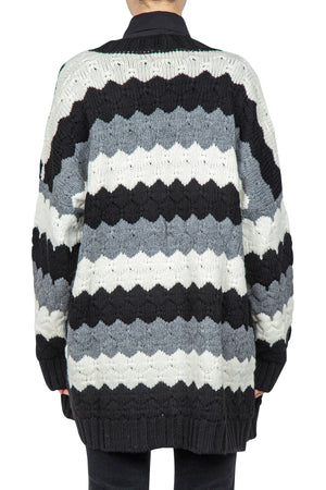 SO ALLURE So Allure - Cardigan - 441922 - Nero/Panna da donna