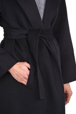 LA FEMME BLANCHE La Femme Blanche - Cappotto - 461732 - Nero da donna