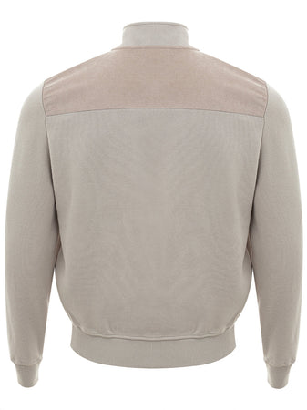 Gran Sasso Maglia con Zip da uomo