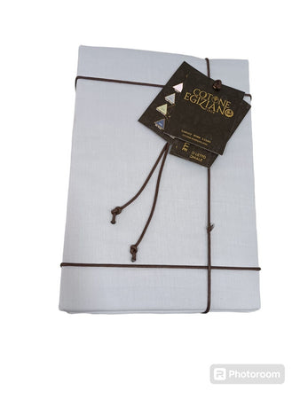 Completo Lenzuola Matrimoniale Luxury Percalle Cotone