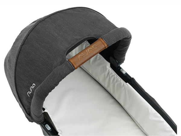 Navicella Nuna Triv Grigio/Nero Caviar