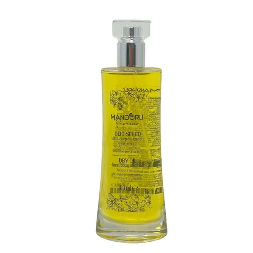 mandorlì supremo olio secco viso, corpo, capelli nutriente illuminane protettivo 100ml