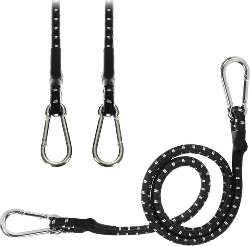 2pcs-Corde-Elastiche-con-Moschettoni-in-Acciaio-D8mm-x-80cm-Colori-Assortiti