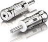 2pz-Adattatore-Antenna-Autoradio-Auto-Universal-Connettore-Presa-Iso-A-Spina-Din