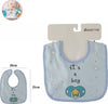 2pz Bavetto Bavaglino Neonato Pappa Allattamento Bambini It's A Boy Azzurra 68335 Prima infanzia/Allattamento e pappa/Bavaglini/Bavaglini Trade Shop italia - Napoli, Commerciovirtuoso.it