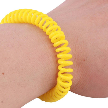 2PZ. BRACCIALE CITRONELLA SPIRALE POLSO REPELLENTE ANTIZANZARE INSETTI ELASTICO Salute e cura della persona/Prodotti per la medicazione/Repellenti per insetti e parassiti/Dispositivi indossabili/Braccialetti Trade Shop italia - Napoli, Commerciovirtuoso.it