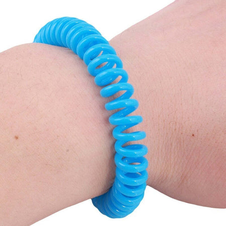 2PZ. BRACCIALE CITRONELLA SPIRALE POLSO REPELLENTE ANTIZANZARE INSETTI ELASTICO Salute e cura della persona/Prodotti per la medicazione/Repellenti per insetti e parassiti/Dispositivi indossabili/Braccialetti Trade Shop italia - Napoli, Commerciovirtuoso.it