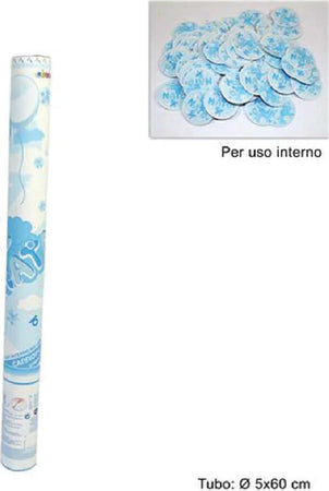 2pz Cannone Spara Coriandoli Nascita Bimbo Party È Nato Celesti 60cm Uso Interno Casa, arredamento e bricolage > Prodotti per Feste Trade Shop italia - Napoli, Commerciovirtuoso.it
