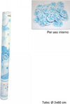 2pz-Cannone-Spara-Coriandoli-Nascita-Bimbo-Party-è-Nato-Celesti-60cm-Uso-Interno