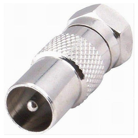 2pz Connettore Antenna Tv Satellite Adattatore Tipo F Maschio A Cei Maschio C-079