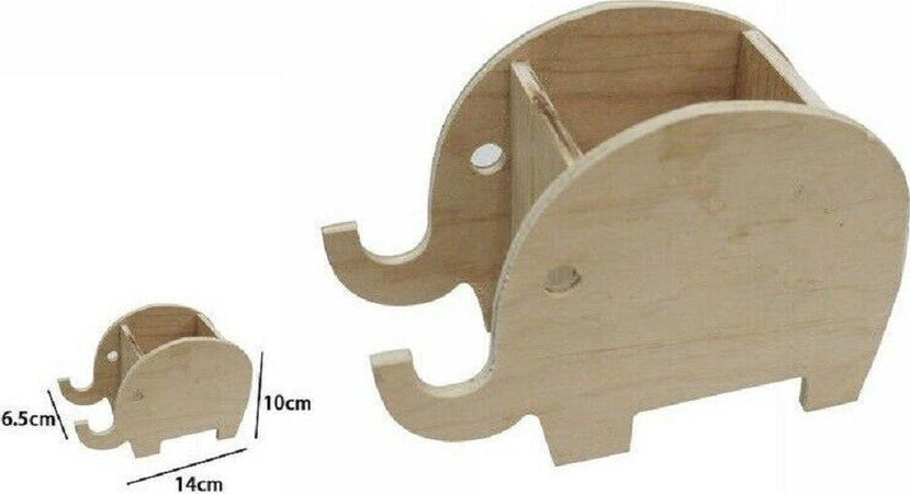 2pz Portapenne Contenitore Penne Matite Legno Naturale Decoupage Elefanti 53481a Casa, arredamento e bricolage > Arredamento > Portaoggetti Trade Shop italia - Napoli, Commerciovirtuoso.it