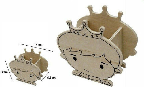 2pz Portapenne Contenitore Penne Matite Legno Naturale Decoupage Principe 53483a Casa, arredamento e bricolage > Arredamento > Portaoggetti Trade Shop italia - Napoli, Commerciovirtuoso.it