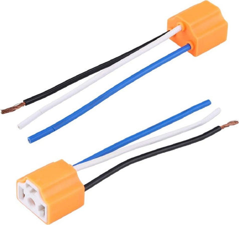 2pz Presa Connettore In Ceramica Femmina Cablaggio Faro Portalampada H4 9003 Hb2 Commercio Industria e Scienza/Impianti elettrici/Prodotti optoelettronici/Portalampade Trade Shop italia - Napoli, Commerciovirtuoso.it