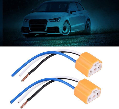 2pz Presa Connettore In Ceramica Femmina Cablaggio Faro Portalampada H4 9003 Hb2 Commercio Industria e Scienza/Impianti elettrici/Prodotti optoelettronici/Portalampade Trade Shop italia - Napoli, Commerciovirtuoso.it