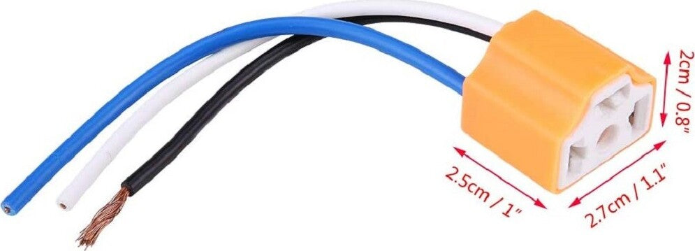 2pz Presa Connettore In Ceramica Femmina Cablaggio Faro Portalampada H4 9003 Hb2 Commercio Industria e Scienza/Impianti elettrici/Prodotti optoelettronici/Portalampade Trade Shop italia - Napoli, Commerciovirtuoso.it