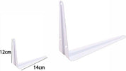 2pz Reggimensola Supporto Staffa Triangolare Mensola Metallo 12x14cm Bianca 07908 Casa, arredamento e bricolage > Arredamento > Reggimensola Trade Shop italia - Napoli, Commerciovirtuoso.it