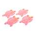 Designer Pink Tiger Coasters - Set of 4 3.png