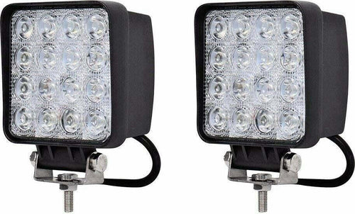 2X-48W-WATT-LED-LUCE-FARO-SUPPLEMENTARE-24V-DA-LAVORO-FARETTO-AUTO-BARCA-CAMION