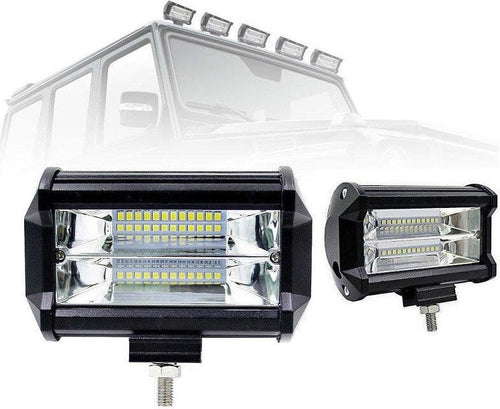2x 72W LUCE FARO LAMPADA DA LAVORO FARETTO AUTO BARCA CAMION 24LED SMD 6000K Auto e Moto/Parti per auto/Luci lampadine e indicatori/Lampadine/Lampadine per esterno Trade Shop italia - Napoli, Commerciovirtuoso.it