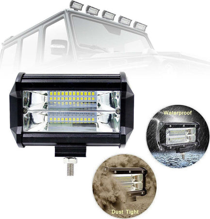2x 72W LUCE FARO LAMPADA DA LAVORO FARETTO AUTO BARCA CAMION 24LED SMD 6000K Auto e Moto/Parti per auto/Luci lampadine e indicatori/Lampadine/Lampadine per esterno Trade Shop italia - Napoli, Commerciovirtuoso.it