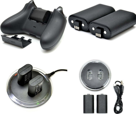 2x BATTERIA RICARICABILE + DI RICARICA DOCK STAZIONE PER XBOX ONE JOYSTICK Videogiochi/Xbox One/Accessori/Batterie e caricabatterie/Batterie Trade Shop italia - Napoli, Commerciovirtuoso.it
