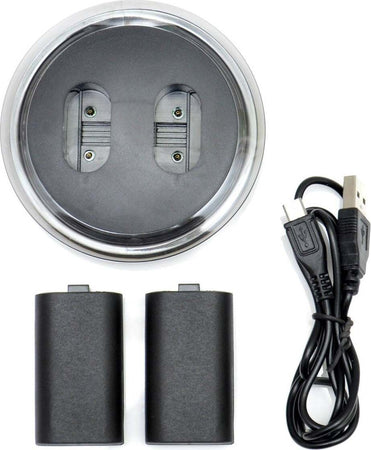 2x BATTERIA RICARICABILE + DI RICARICA DOCK STAZIONE PER XBOX ONE JOYSTICK Videogiochi/Xbox One/Accessori/Batterie e caricabatterie/Batterie Trade Shop italia - Napoli, Commerciovirtuoso.it