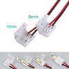 2X CONNETTORE SINGOLO A CLIP 8MM PER STRISCIA STRIP LED MONOCOLORE SMD  Trade Shop italia - Napoli, Commerciovirtuoso.it