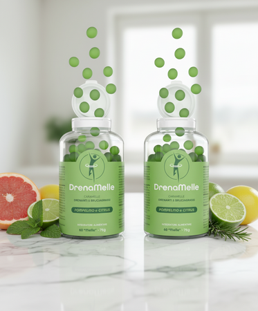 2x Drenamelle Caramelle Dimagranti Brucia Grassi Forte Per Dimagrire Drenante Saziante Integratore Per Dimagrire 120cps Oggibelli