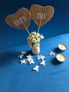 2x Stuzzicadenti Mr Mrs Cuore Juta Cake Per Decorazioni Torte Matrimonio Wedding Casa, arredamento e bricolage > Prodotti per Feste Trade Shop italia - Napoli, Commerciovirtuoso.it