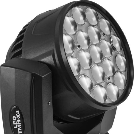 2x washlight con 19 intensi LED da 15 W (4in1) e zoom motorizzato incl. + Valigetta PRO Illuminazione/Lampadine/Fari da palco Zencoccostore - Formia, Commerciovirtuoso.it