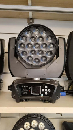 2x washlight con 19 intensi LED da 15 W (4in1) e zoom motorizzato incl. + Valigetta PRO Illuminazione/Lampadine/Fari da palco Zencoccostore - Formia, Commerciovirtuoso.it