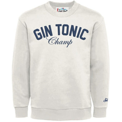 MC2 SAINT BARTH maglioni uomo mc2 saint barth - soho n gin tonic champ 10 - bianco da uomo