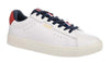 COLMAR Sneakers Uomo art. BATES GRADE 063 in pelle White-Navy-Red