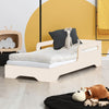 Lettino Montessori PUPPIEI bianco 160 x 80 cm