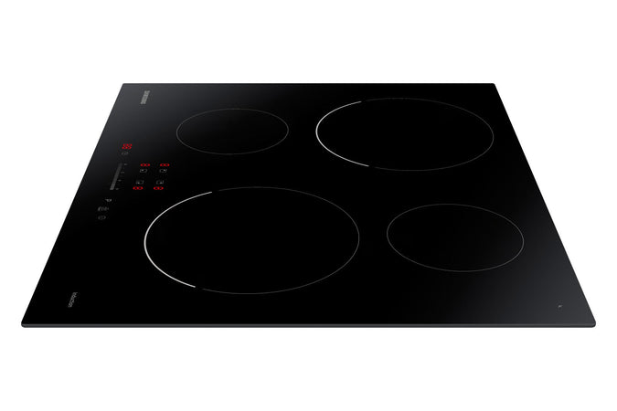 Samsung NZ64T3707AK Piano Cottura a Induzione 60cm Nero 4 Zone