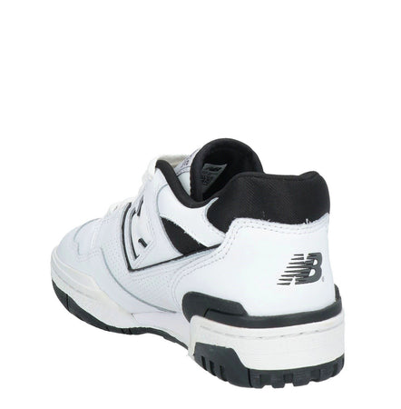 NEW BALANCE Sneakers Uomo art. BB550HA1 in pelle White/Black