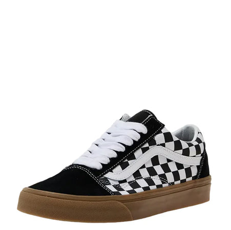 VANS Sneakers basse Uomo art. Old Skool (VN0A2Z42BM81) in tela Black/White