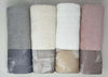 3 asciugamani + 3 ospiti Mon Amour 100% spugna di cotone art. Torino Casa e cucina/Tessili per la casa/Biancheria da bagno/Asciugamani/Asciugamani ospite Biancheria Arredo Home - Nola, Commerciovirtuoso.it