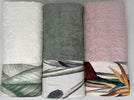 3 asciugamani + 3 ospiti Mon Amour 100% spugna di cotone art.Paradisea Casa e cucina/Tessili per la casa/Biancheria da bagno/Asciugamani/Asciugamani ospite Biancheria Arredo Home - Nola, Commerciovirtuoso.it