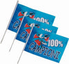 3 Bandiere Con Asta 45x30 Napoli Italia Scudetto Calcio Squadra Champions League Sport e tempo libero/Fan Shop/Calcio/Bandiere e gagliardetti Trade Shop italia - Napoli, Commerciovirtuoso.it