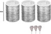 3 Bobine Rotoli Filo Poliestere Metallico + Infila Ago Argentato Ricamo Cucito Casa, arredamento e bricolage > Hobby e collezionismo > Accessori Cucito Trade Shop italia - Napoli, Commerciovirtuoso.it