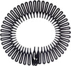 3 CERCHIETTO FRONTINO RAGGIERA NERO 10CM FERMA CAPELLI IN PLASTICA ACCONCIATURA  Trade Shop italia - Napoli, Commerciovirtuoso.it